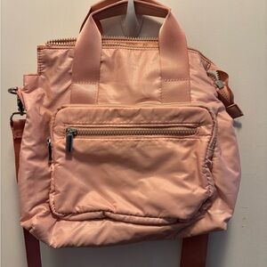 Stylish Pink Women's Crossbody and Shoulder Bag